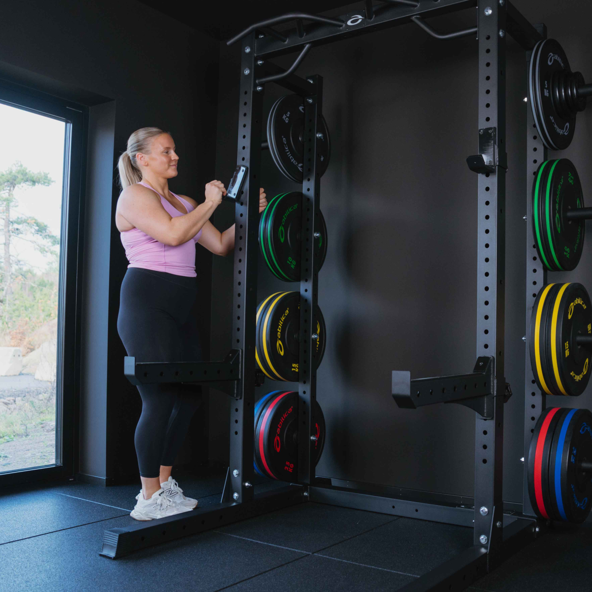 HR 550 Half Rack med lagring