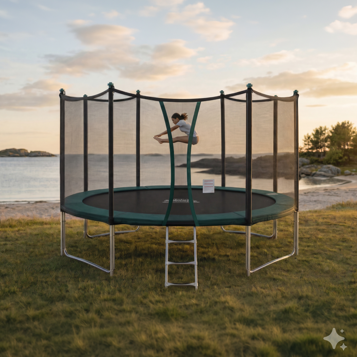 Flexi 3,65 m. Trampoline