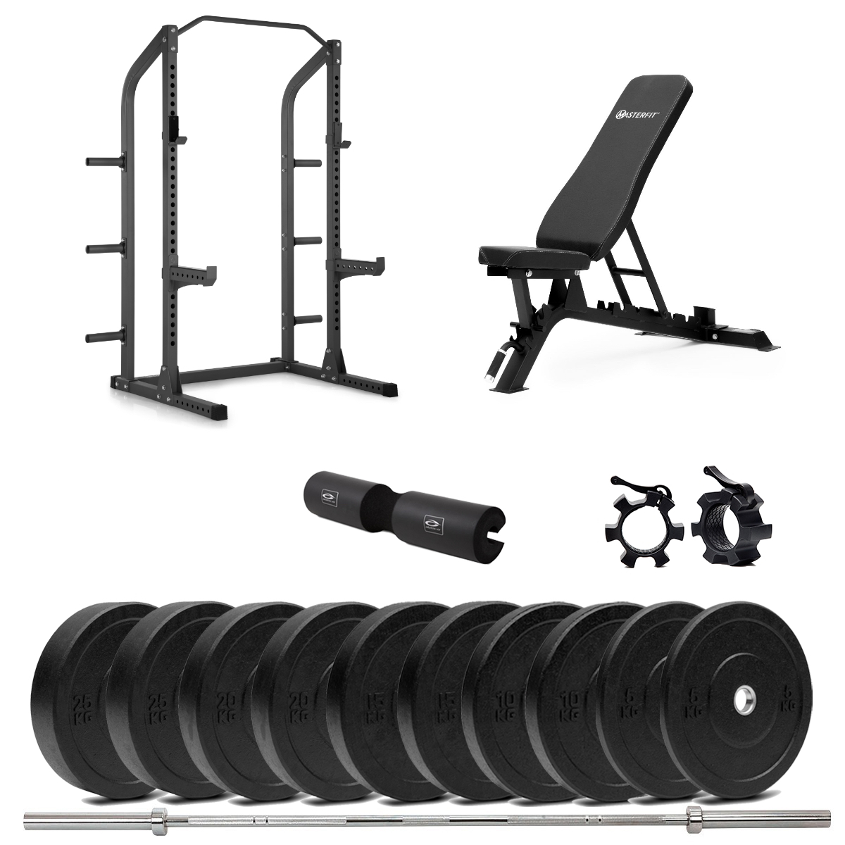 300 Half Rack Bumper Styrkepakke - 90 kg