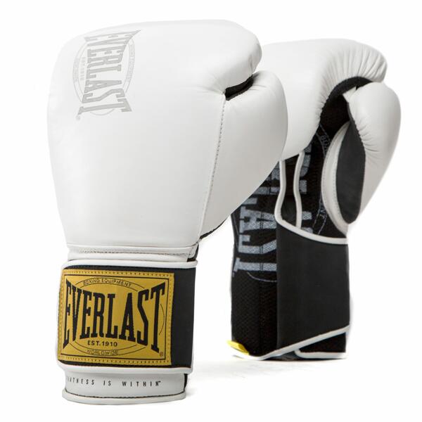Everlast 1910 Classic Training Gloves Hvit 14 oz
