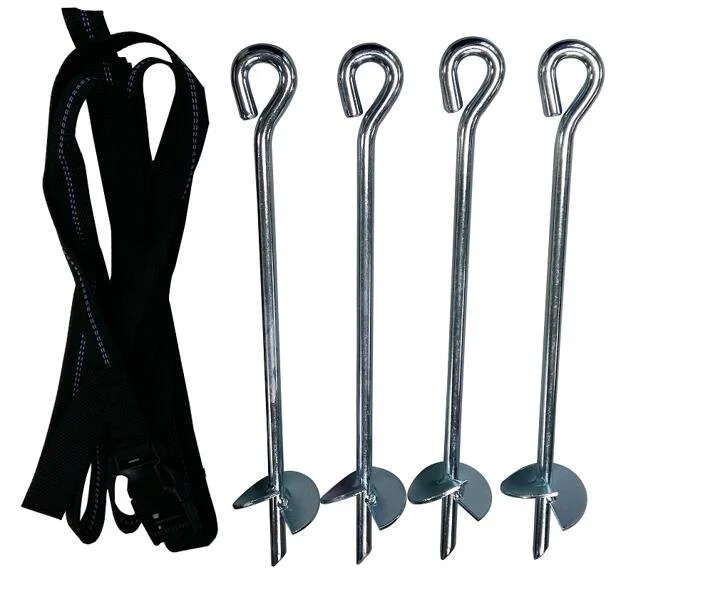 JumpMaster Trampoline Anchor kit spiral