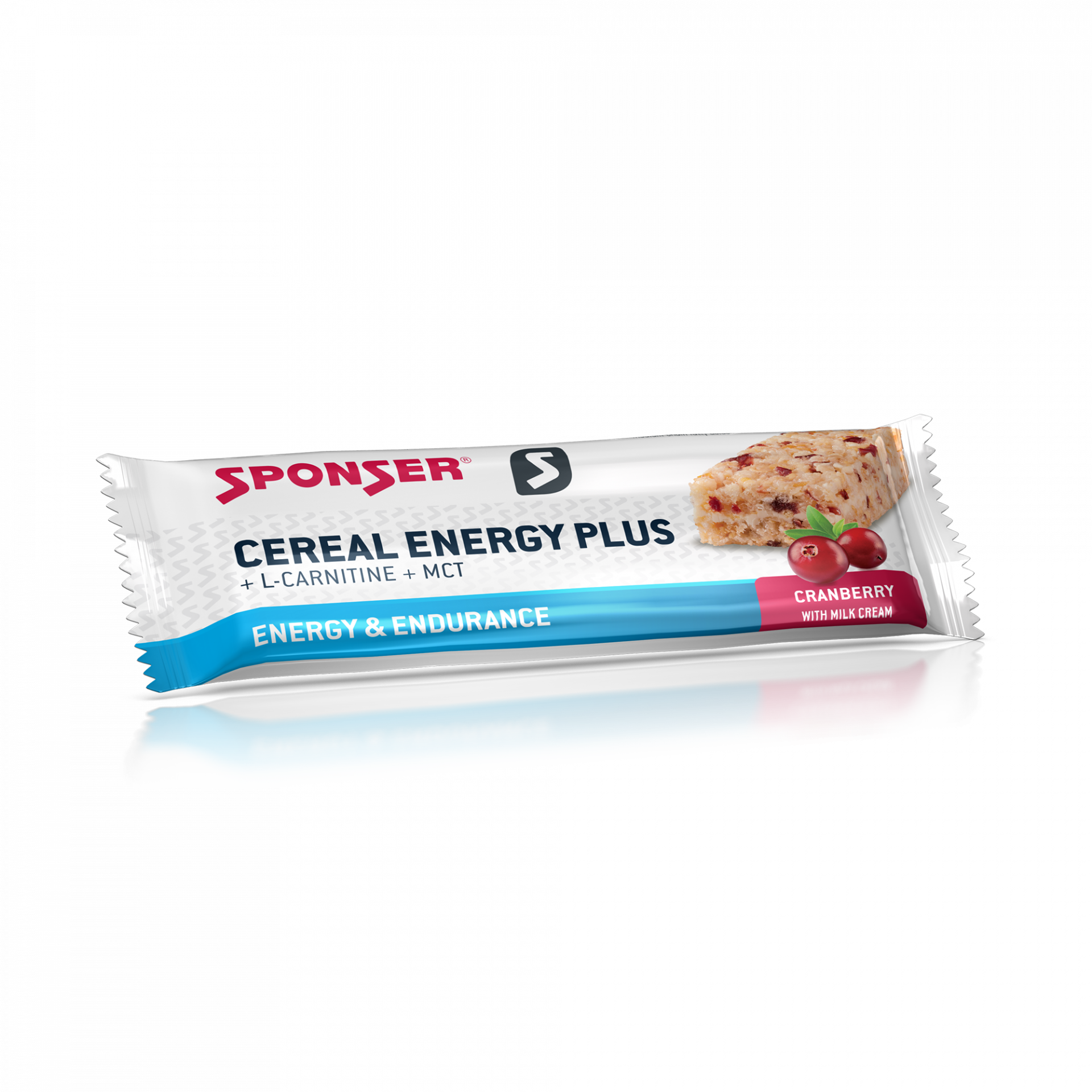 Cereal Energy Plus Bar Cranberry