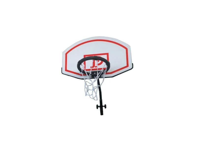 JumpMaster Rectangular trampoline Basketball set Pro