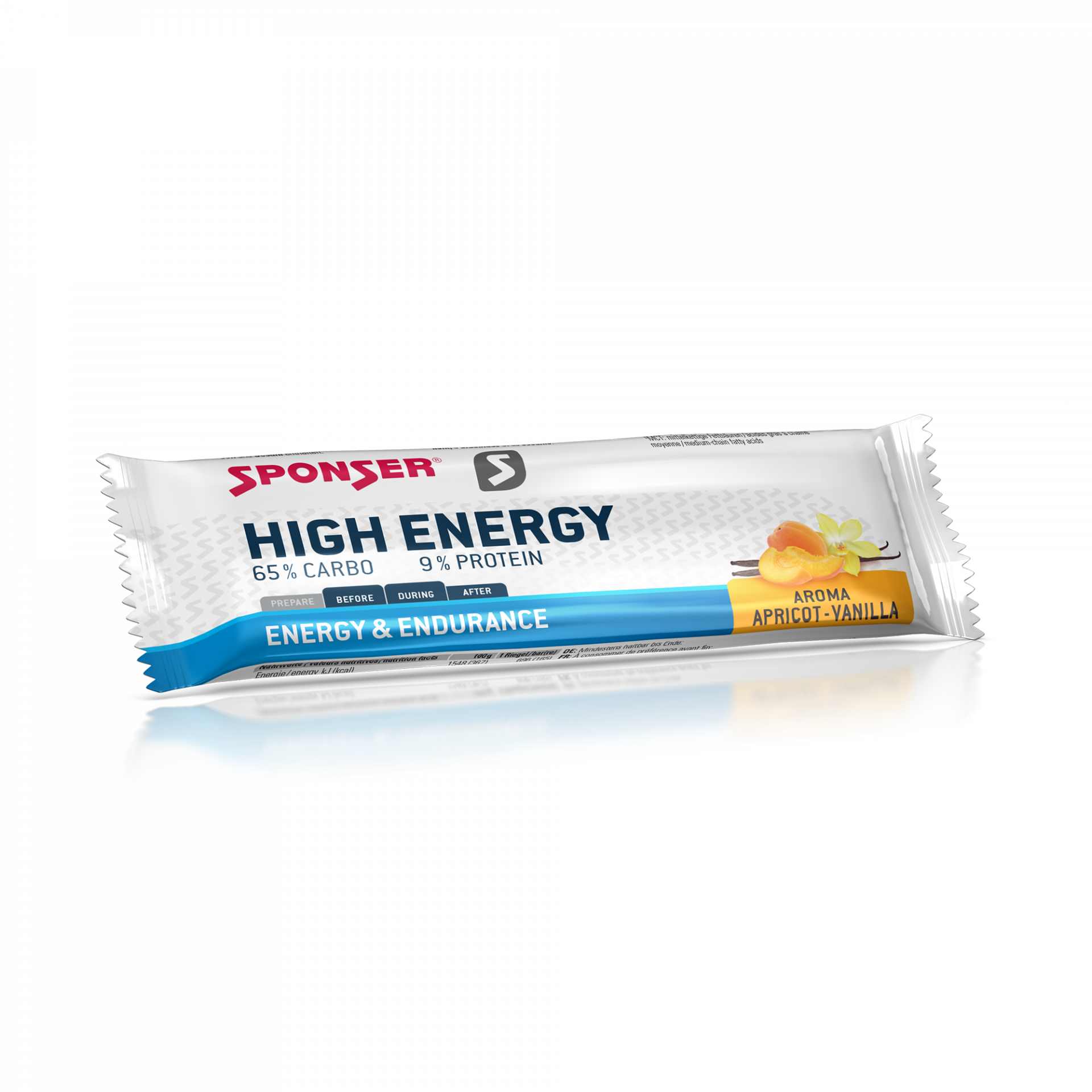 High Energy Bar Vanilla / Apricot Hel eske
