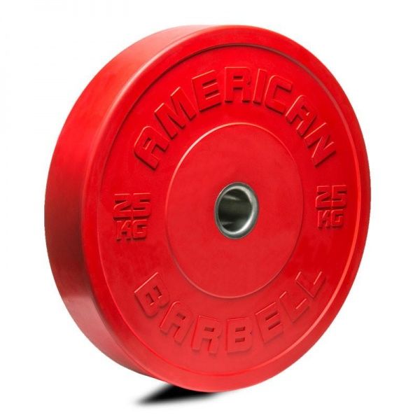 Color Sport Bumper Vektskive 25 kg