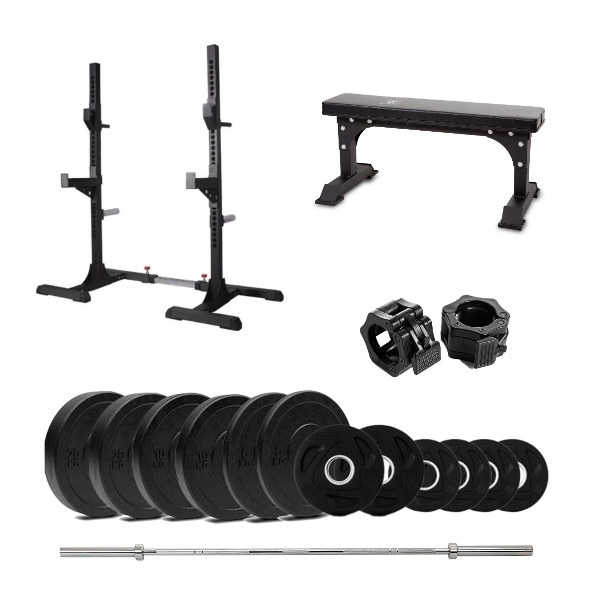 SR 500 Knebøystativ Bumper med benk - 100 kg