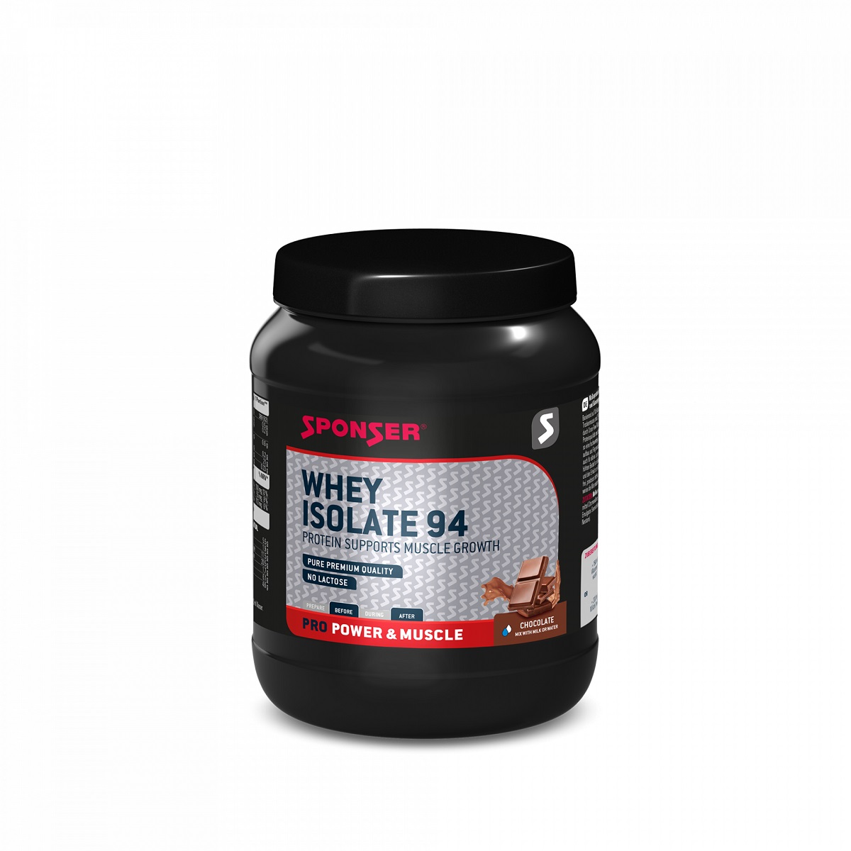 Sponser sport food - Whey Isolate 94 Chocolate Proteinpulver