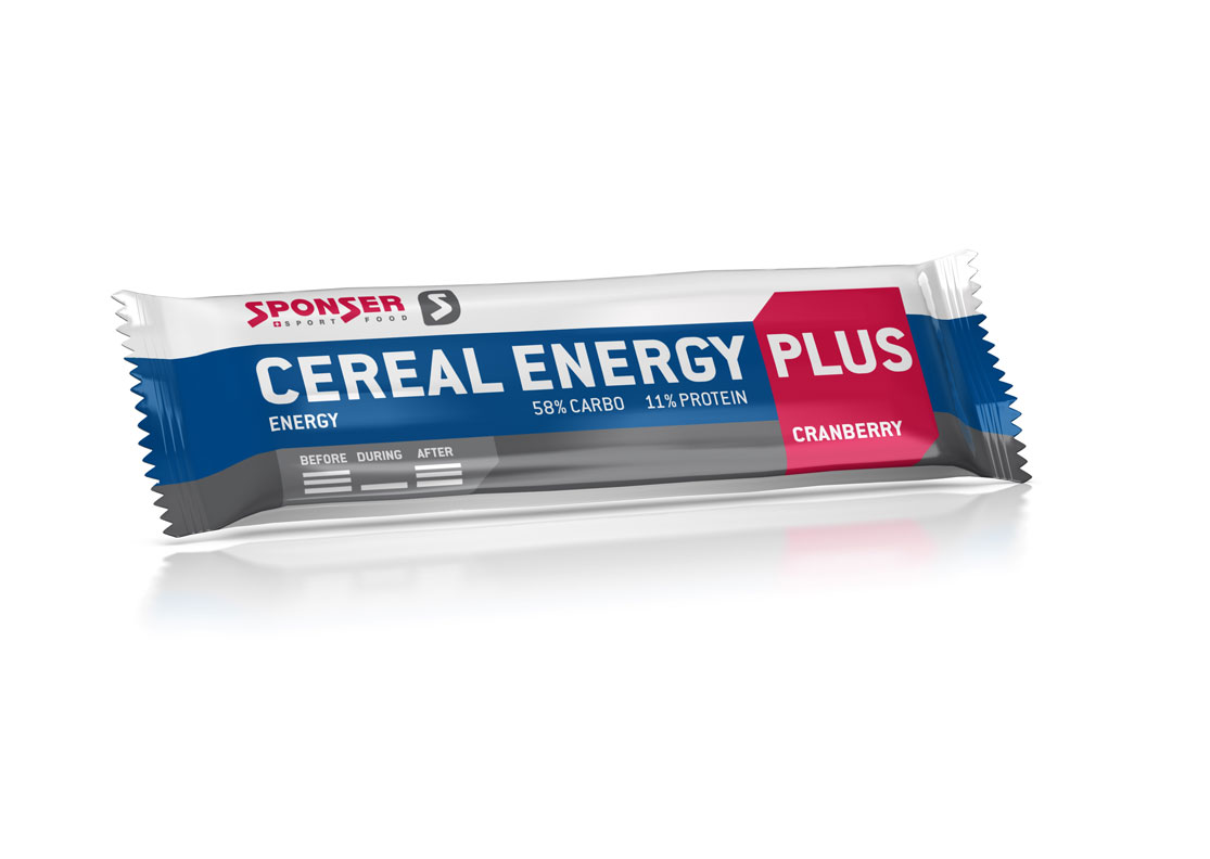 Cereal Energy Plus Bar Cranberry
