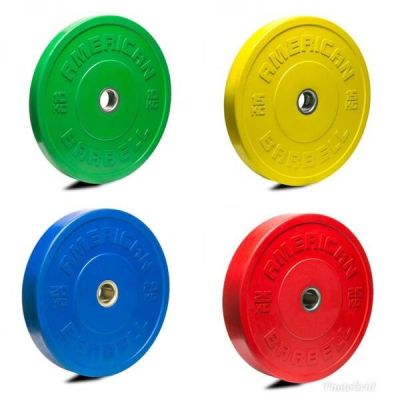 Color Sport Bumper Vektskive 10 - 25 kg