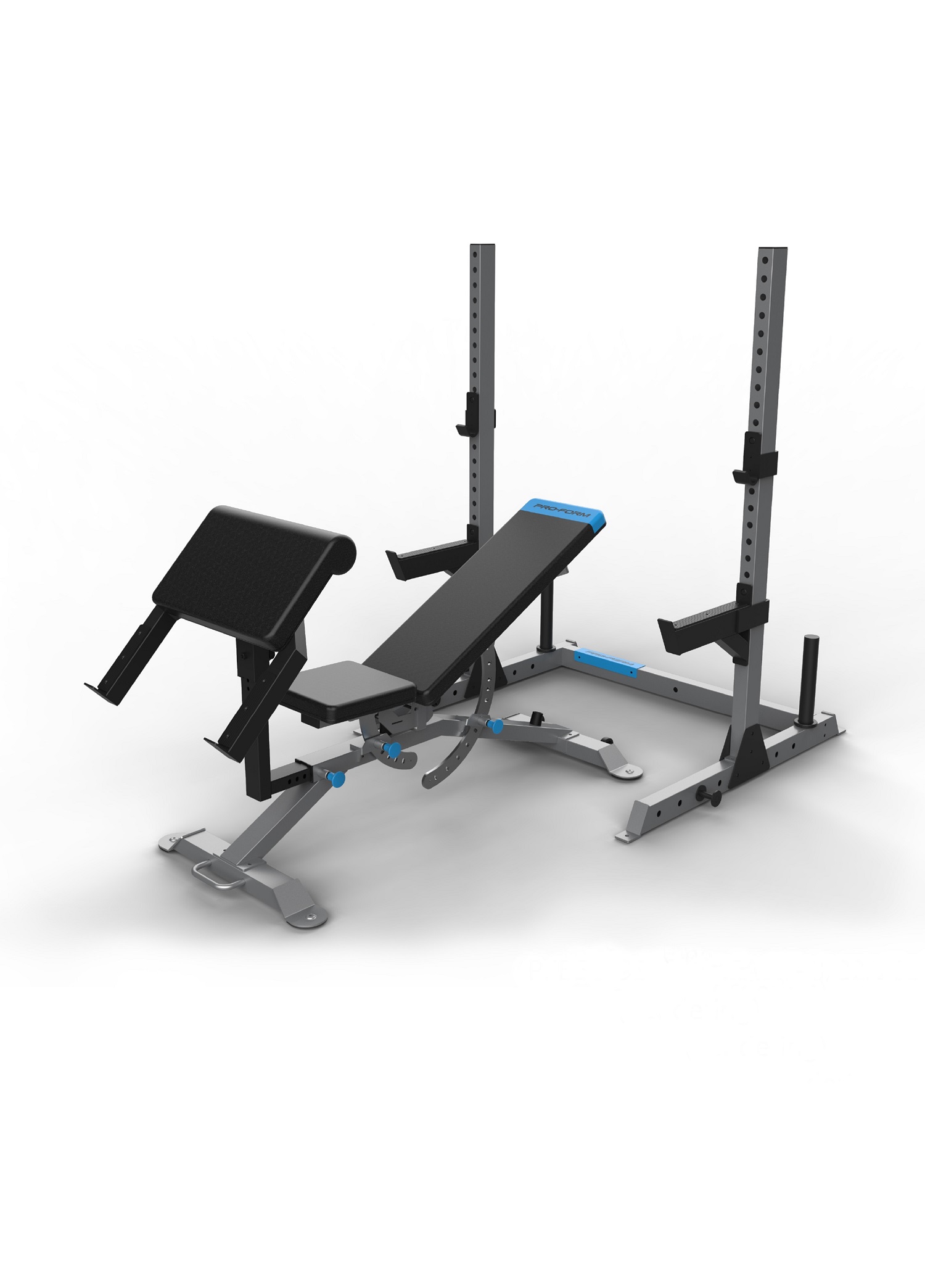 Utility Bench With rack