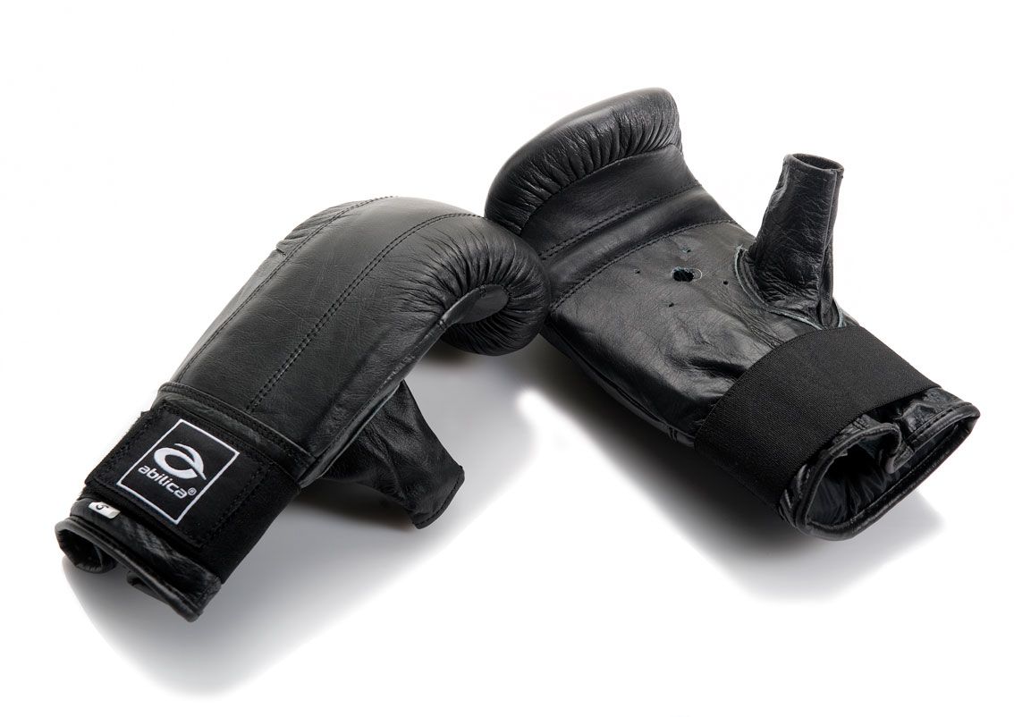 Bag Gloves i skinn for boksesekk Str M