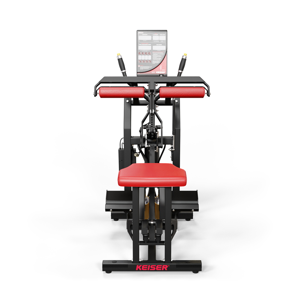 Keiser Air 300 Seated Calf BLK Pwr