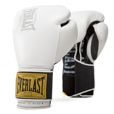 Everlast - 1910 Classic Training Gloves Hvit 12 oz, Bokseutstyr, Basistrening