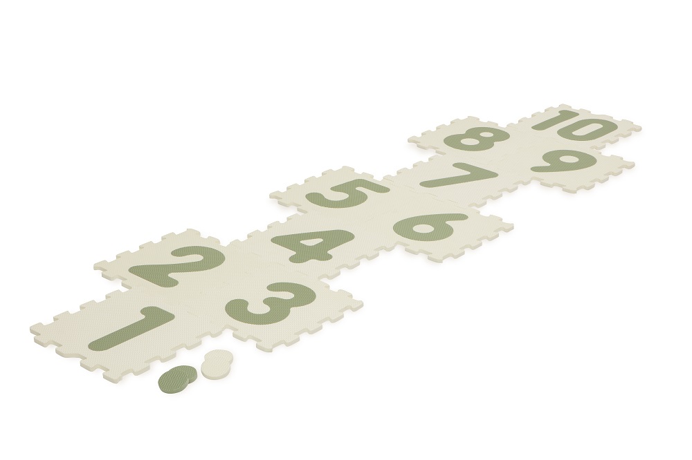 HopScotch Hoppematte Hvit
