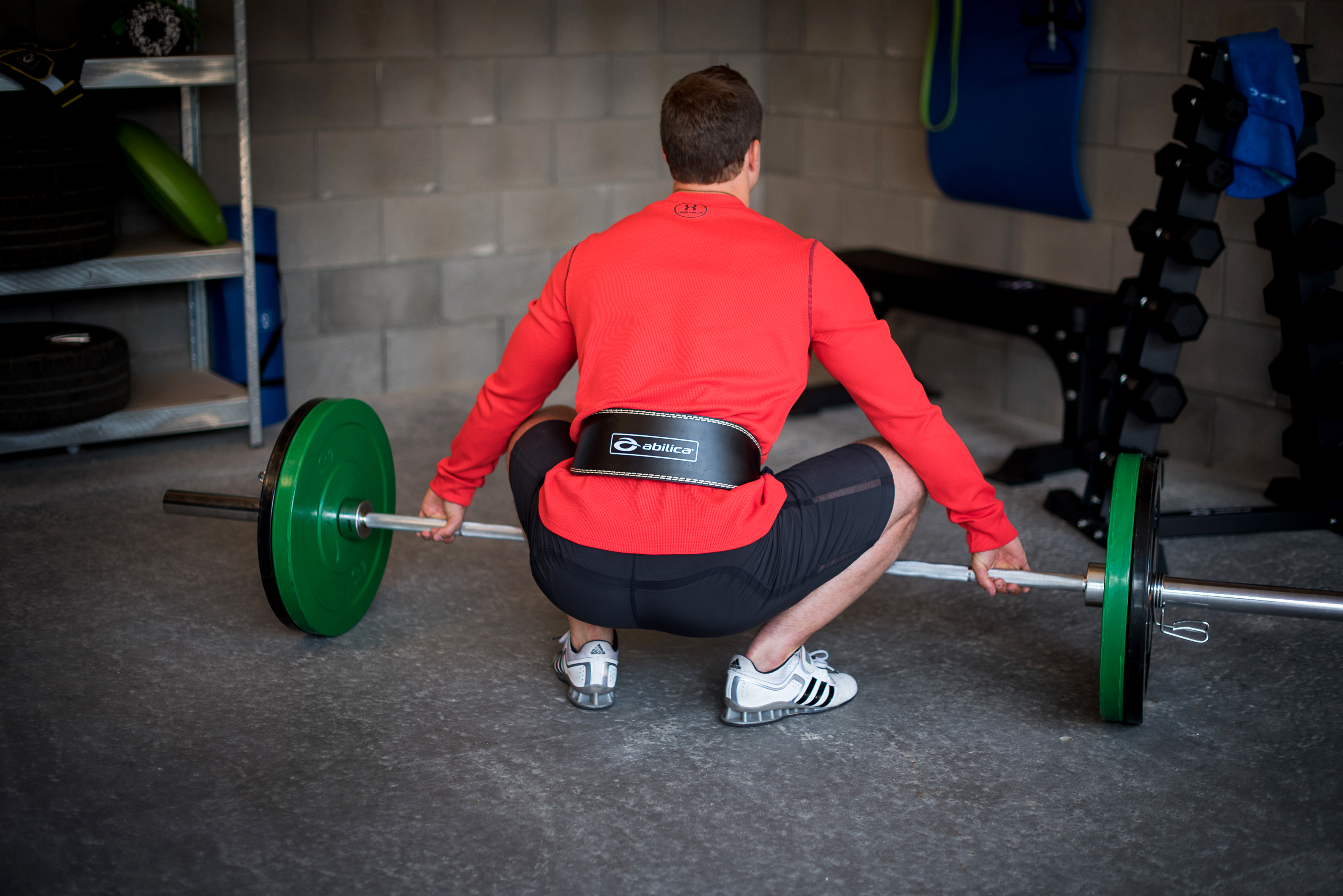 Vektløfterbelte WeightLifting Belt Str L/XL